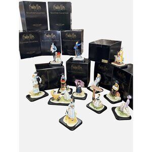 Anna Perenna, P. Buckley Moss Sculpture Collection Limited Edition Set W/ Boxes